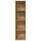 vidaXL Bookcase Artisian Oak 40x30x152 cm Engineered Wood