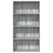 vidaXL Bookcase Grey Sonoma 80x30x152 cm Engineered Wood