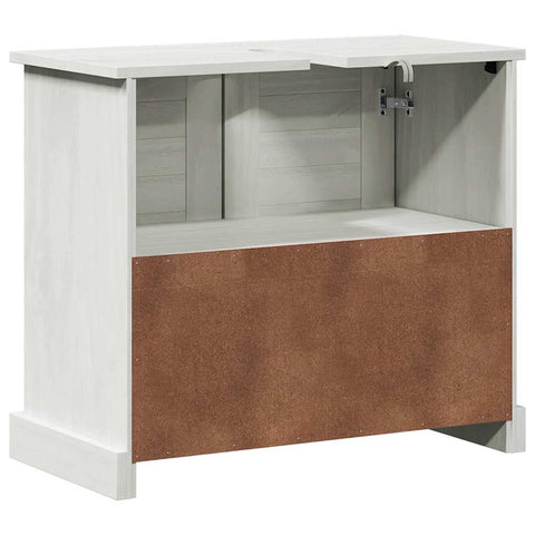 vidaXL Sink Cabinet with Shelf VIGO Antique white 67.5 x 34 x 59 cm