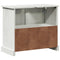 vidaXL Sink Cabinet with Shelf VIGO Antique white 67.5 x 34 x 59 cm