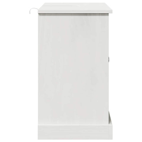 vidaXL Sink Cabinet with Shelf VIGO Antique white 67.5 x 34 x 59 cm