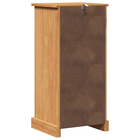 vidaXL Bathroom Cabinet with Shelf VIGO Honey brown 37 x 34 x 80 cm