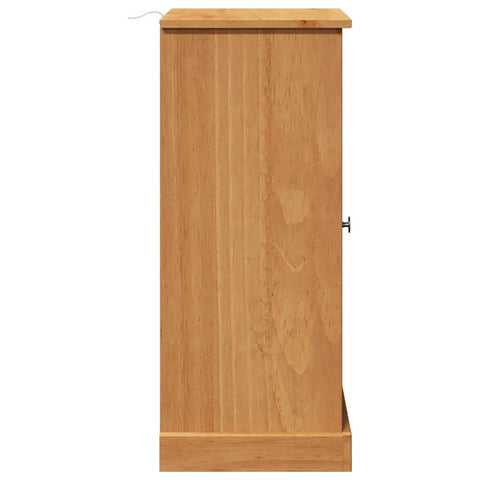 vidaXL Bathroom Cabinet with Shelf VIGO Honey brown 37 x 34 x 80 cm