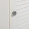 vidaXL Bathroom Cabinet with Shelf VIGO Antique white 37 x 34 x 80 cm
