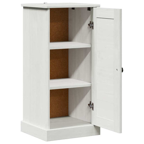 vidaXL Bathroom Cabinet with Shelf VIGO Antique white 37 x 34 x 80 cm