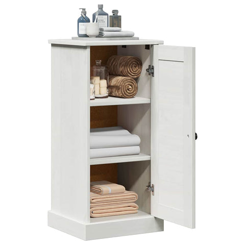 vidaXL Bathroom Cabinet with Shelf VIGO Antique white 37 x 34 x 80 cm