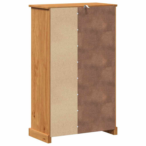 vidaXL Bathroom Cabinet VIGO Honey brown 67.5 x 34 x 110 cm