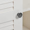 vidaXL Bathroom Cabinet VIGO White 67.5 x 34 x 110 cm Solid pine wood