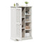vidaXL Bathroom Cabinet VIGO White 67.5 x 34 x 110 cm Solid pine wood