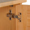 vidaXL Toilet Cabinet with Shelf VIGO Honey brown 60 x 27 x 161 cm