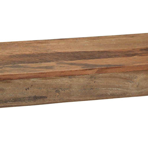 vidaXL Console Table Brown 110 x 35 x 76 cm Solid Reclaim wood
