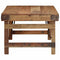 vidaXL Coffee Table Brown 110 x 55 x 40 cm Solid reclaimed wood