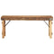 vidaXL Benches Brown Solid wood