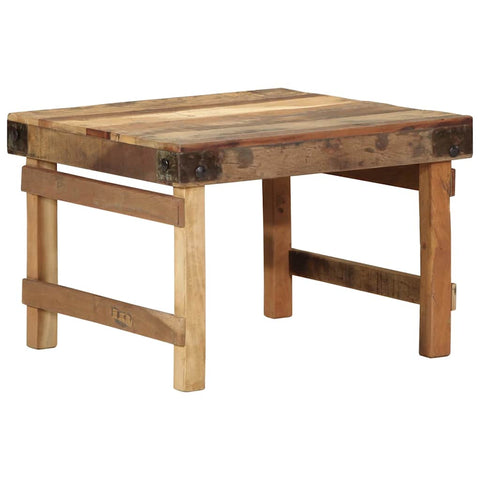 vidaXL Coffee Table Brown 60 x 55 x 40 cm Solid reclaimed wood