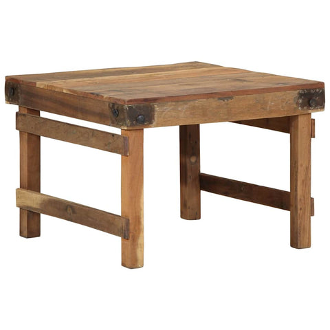 vidaXL Coffee Table Brown 60 x 55 x 40 cm Solid reclaimed wood