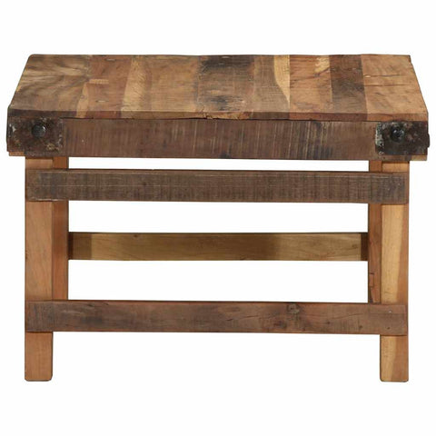 vidaXL Coffee Table Brown 60 x 55 x 40 cm Solid reclaimed wood