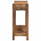 vidaXL Console Table Brown 107 x 33 x 76 cm Solid Reclaim wood