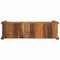 vidaXL Console Table Brown 107 x 33 x 76 cm Solid Reclaim wood