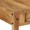 vidaXL Coffee Table Brown 110 x 55 x 35 cm Solid Reclaim wood