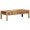 vidaXL Coffee Table Brown 110 x 55 x 35 cm Solid Reclaim wood