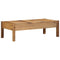 vidaXL Coffee Table Brown 110 x 55 x 35 cm Solid Reclaim wood