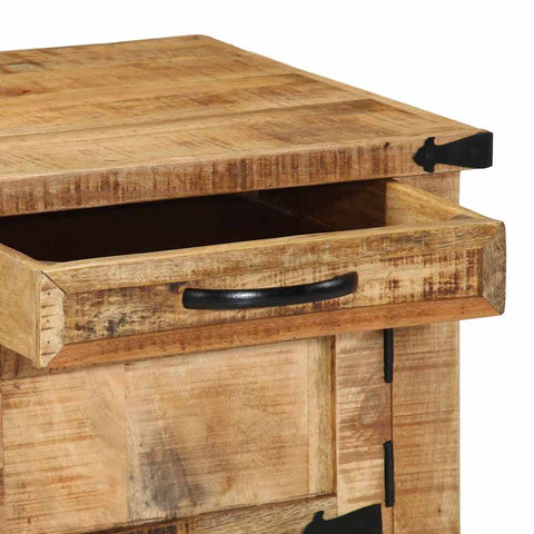 vidaXL Coffee Table with Drawer Brown 90 x 50 x 40 cm Solid Mango wood