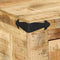 vidaXL Bench Brown 110 x 35 x 50 cm Solid Mango Wood