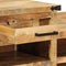 vidaXL Bench Brown 110 x 35 x 50 cm Solid Mango Wood