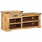 vidaXL Bench Brown 110 x 35 x 50 cm Solid Mango Wood