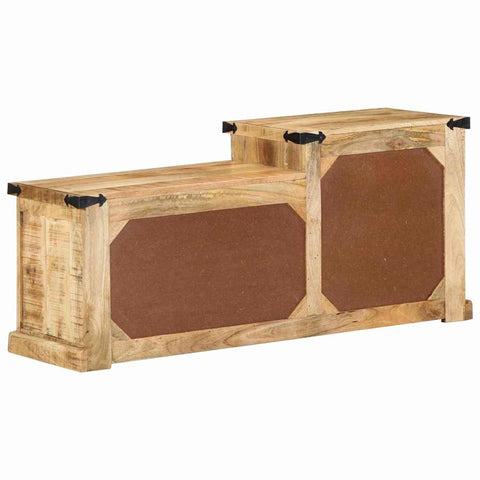 vidaXL Bench Brown 110 x 35 x 50 cm Solid Mango Wood