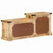 vidaXL Bench Brown 110 x 35 x 50 cm Solid Mango Wood
