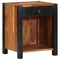 vidaXL Bedside Cabinet Brown 40 x 35 x 50 cm Solid acacia wood