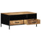 vidaXL Coffee Table with Drawer Brown 90 x 50 x 40 cm Solid Mango wood