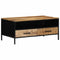 vidaXL Coffee Table with Drawer Brown 90 x 50 x 40 cm Solid Mango wood