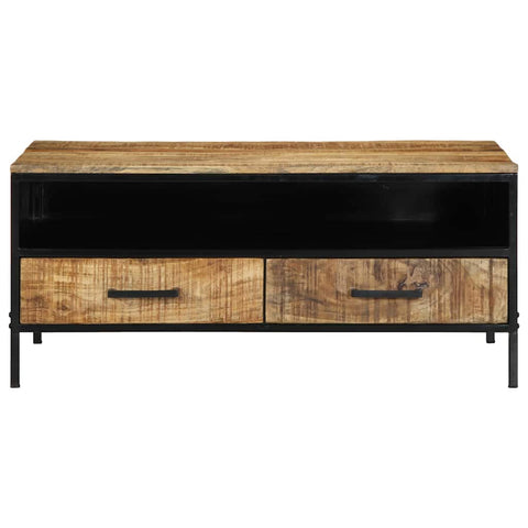 vidaXL Coffee Table with Drawer Brown 90 x 50 x 40 cm Solid Mango wood