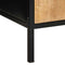 vidaXL Bedside Cabinet with Drawer Brown and black 40 x 35 x 50 cm