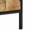 vidaXL Bedside Cabinet 2 pcs Brown and black 30 x 30 x 40 cm