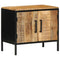 vidaXL Bedside Cabinet Brown and black 50 x 30 x 45 cm