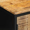 vidaXL Bedside Cabinet Brown and black 50 x 30 x 45 cm