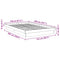 vidaXL Bed Frame without Mattress 120x200 cm Solid Wood Oak