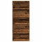 vidaXL Book Cabinet Old Wood 80x30x189 cm Engineered Wood