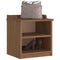 vidaXL Hallway Bench "SANDNES" 45x40x50 cm Solid Wood Pine