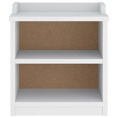 vidaXL Hallway Bench "SANDNES" White 45x40x50 cm Solid Wood Pine
