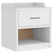 vidaXL Hallway Bench SANDNES White 45x40x50 cm Solid Wood Pine
