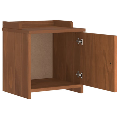 vidaXL Hallway Bench SANDNES 45x40x50 cm Solid Wood Pine