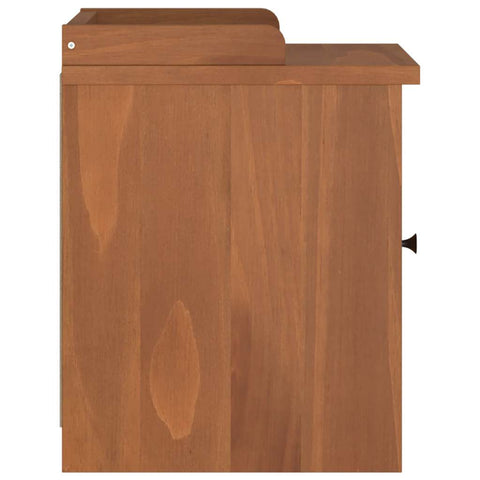 vidaXL Hallway Bench SANDNES 45x40x50 cm Solid Wood Pine