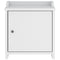 vidaXL Hallway Bench SANDNES White 45x40x50 cm Solid Wood Pine