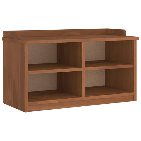 vidaXL Hallway Bench SANDNES 87x40x50 cm Solid Wood Pine