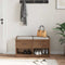 vidaXL Hallway Bench SANDNES 87x40x50 cm Solid Wood Pine