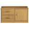 vidaXL Hallway Bench SANDNES 87x40x50 cm Solid Wood Pine